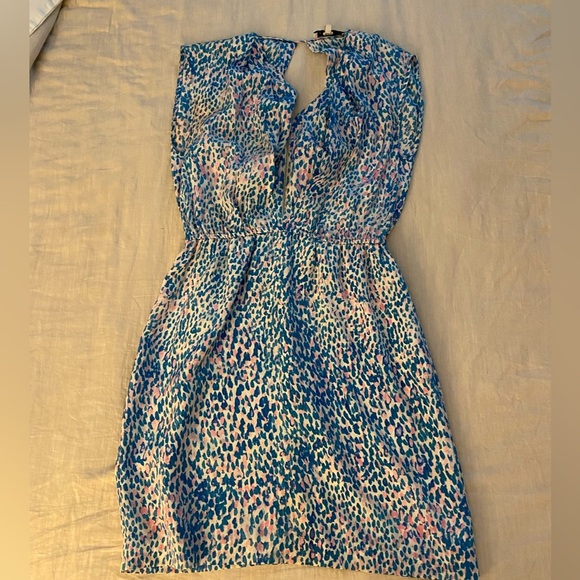 Sandro Rebelle Silk Cheetah Leopard Dress (25) - Picture 10 of 11